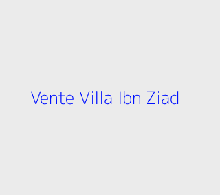 Vente Villa F4 Constantine